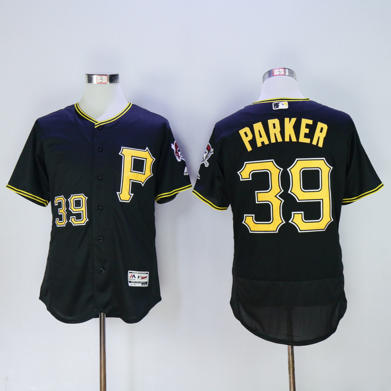 Men Pittsburgh Pirates #39 Parker Black Elite MLB Jerseys1->pittsburgh pirates->MLB Jersey